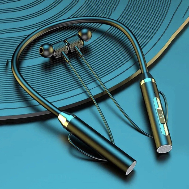 Bluetooth Headset On Ear - Wireless Bluetooth 5.0 Headphone Neckband Magnetic
