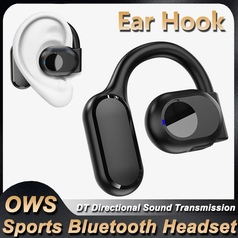 Bluetooth Headset On Ear - Wireless Bluetooth Headphones Air Conduction Earphones