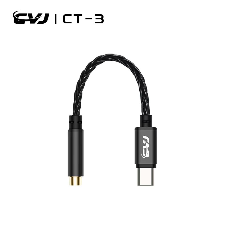 CVJ CT-3 Portable DAC Type-C t - огляд і ціна Usb C Earphone
