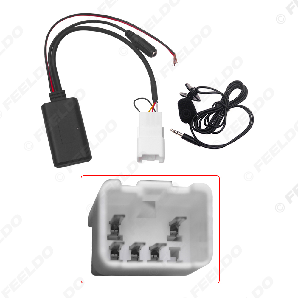 FEELDO 1PC Car 5Pin Wireless B - огляд і ціна Bluetooth Adapter Receiver