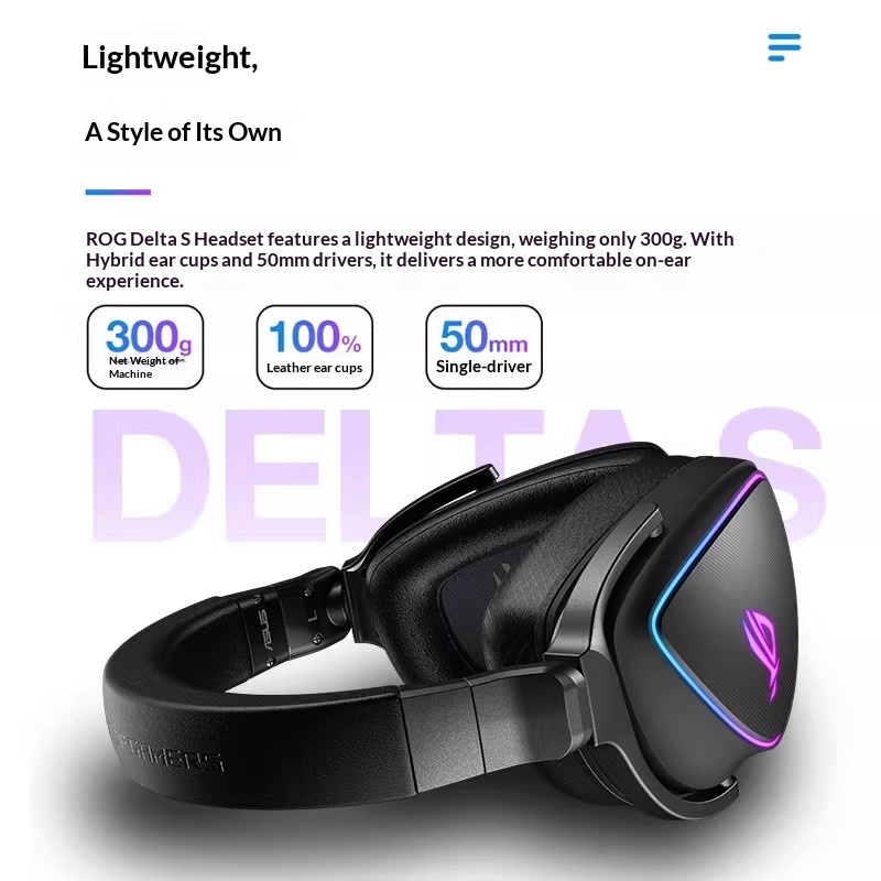 ROG Prism Lightweight Over-Ear - огляд і ціна Gaming Headset Rgb