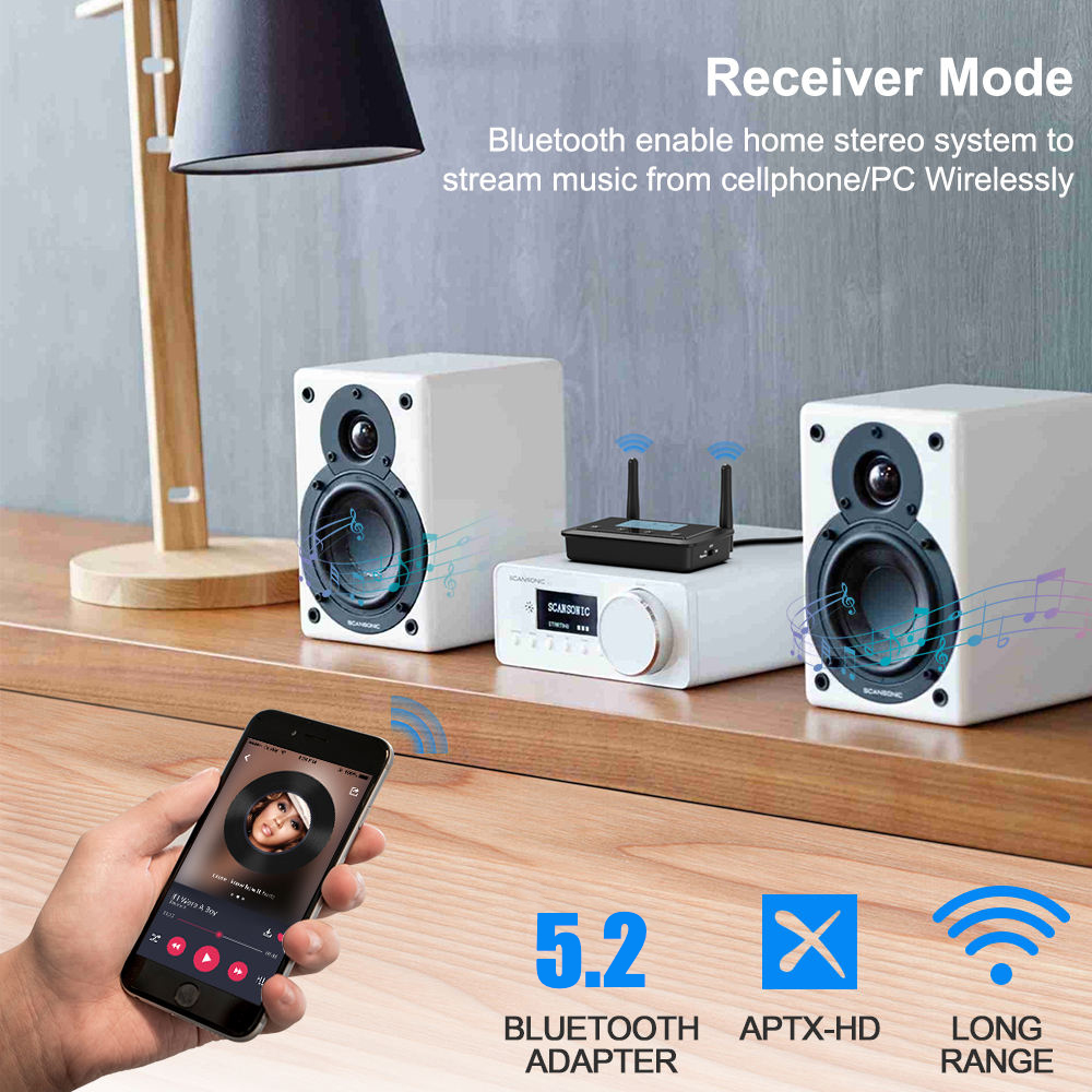 1Mii B03+ Home Theater Long Ra - огляд і ціна Bluetooth Adapter Receiver