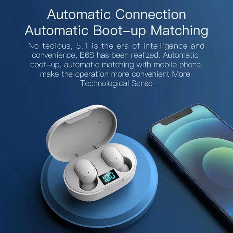 New E6S Wireless Bluetooth Ear - огляд і ціна Bluetooth Headset On Ear