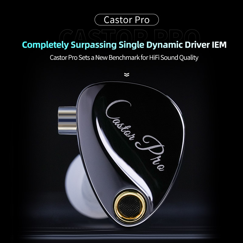 KZ Castor PRO In Ear HiFi Earp - огляд і ціна Audiophile Headphone Wired