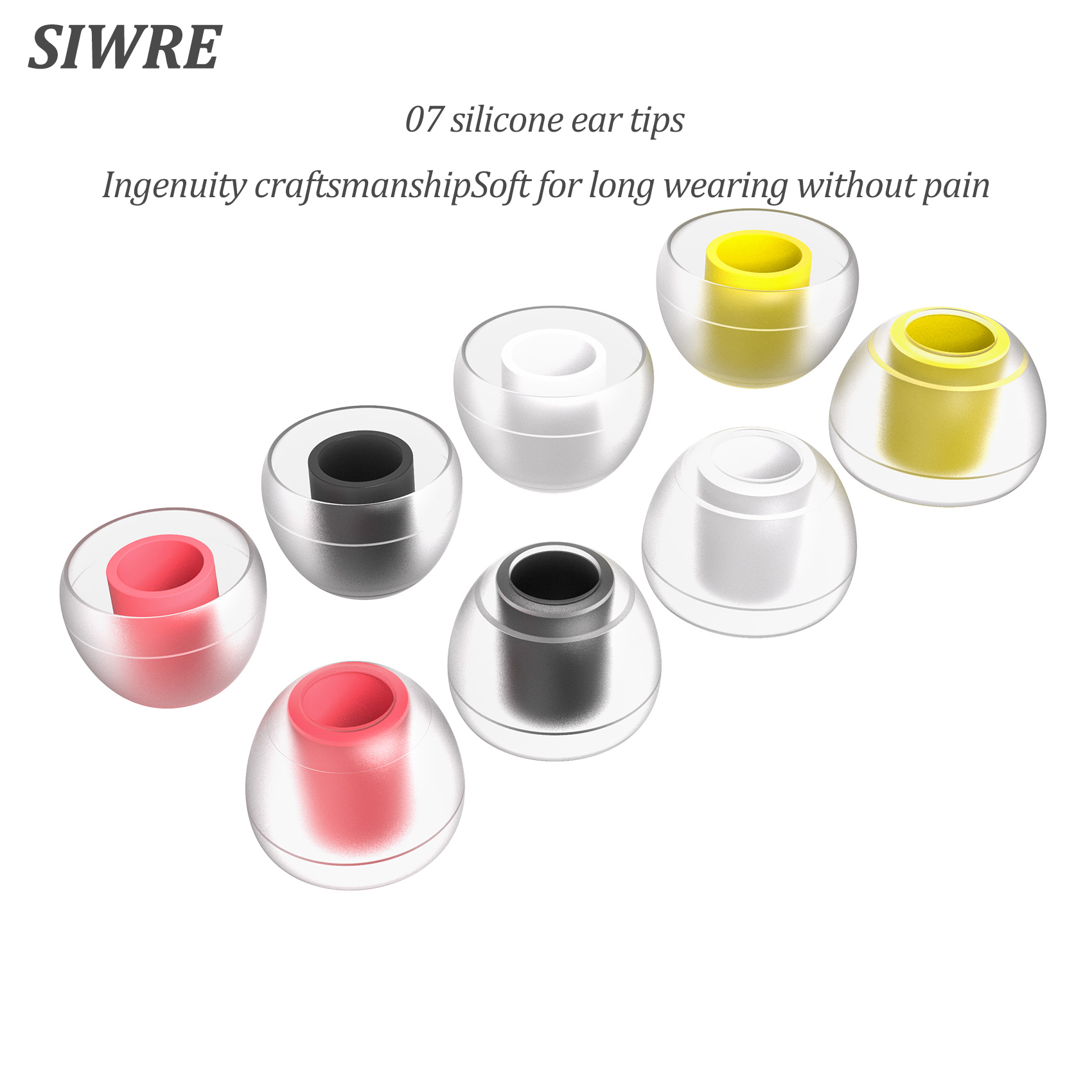 SIWRE 07 Silicone Eartips For  - огляд і ціна In Ear Monitor Iem