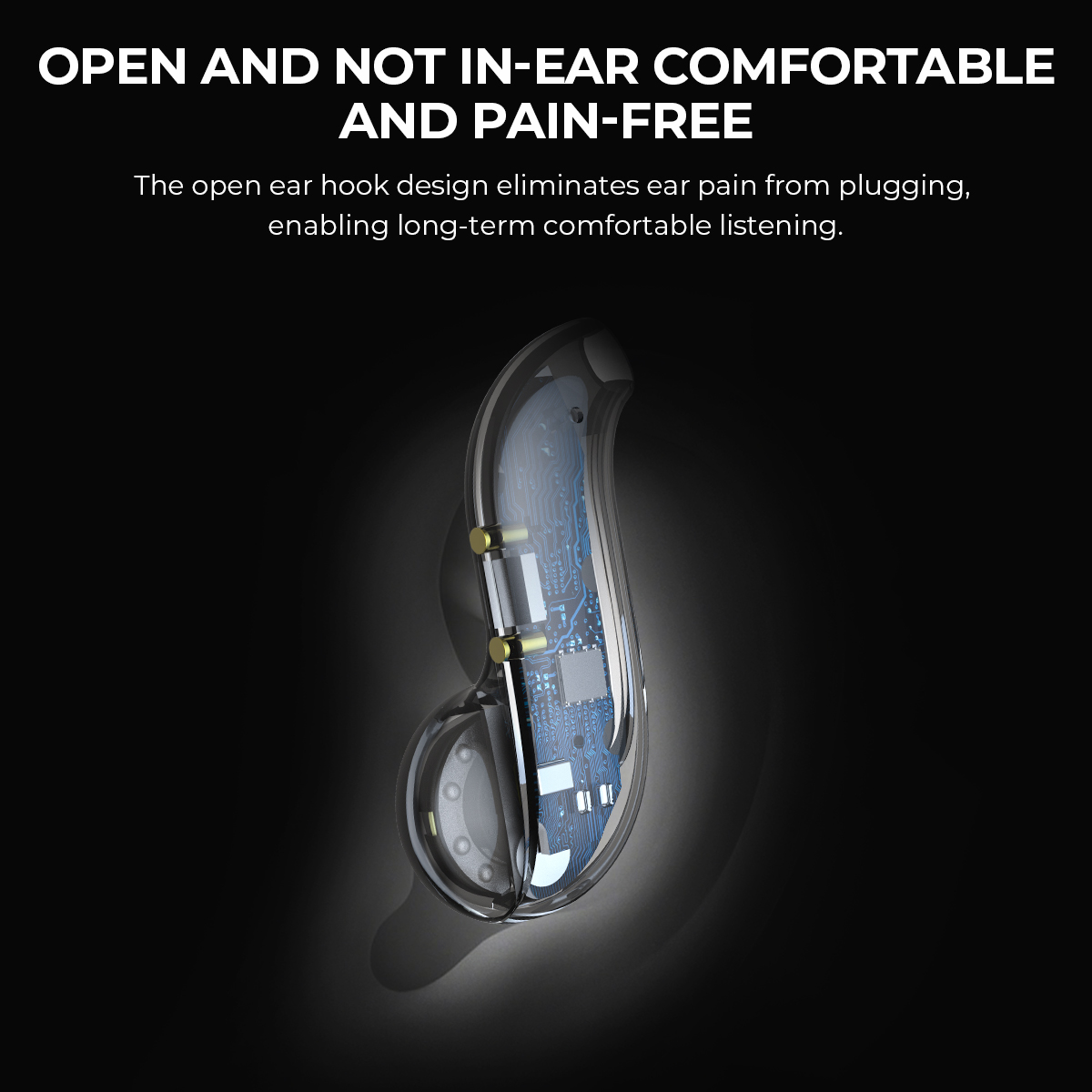 Open-ear Bluetooth Headphones  - огляд і ціна Noise Cancelling Headphone