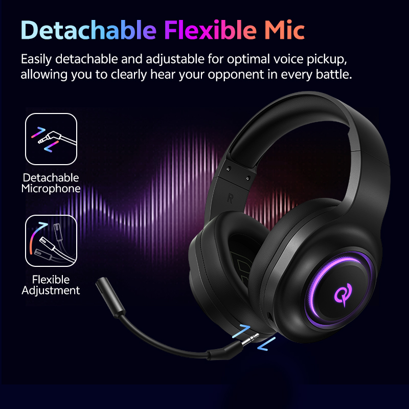 QCY Heroad V200 Gaming Headset - огляд і ціна Gaming Headset Rgb