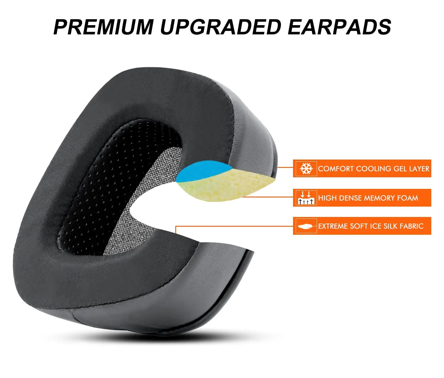 Cooling Gel Earpads Replacemen - огляд і ціна Gaming Headset Rgb
