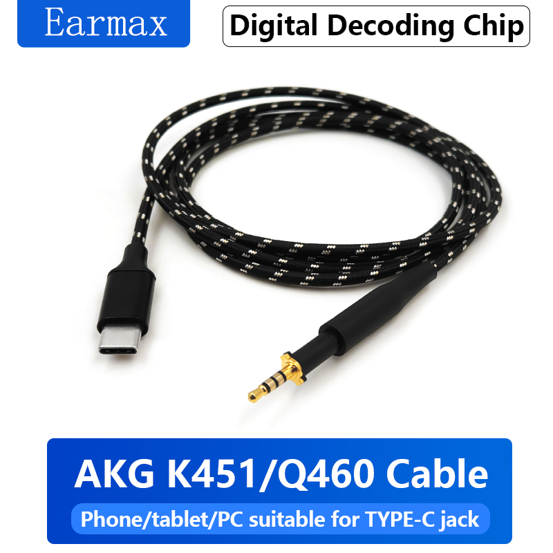 For AKG Q460 K480 K450 K452 K4 - огляд і ціна Usb C Earphone